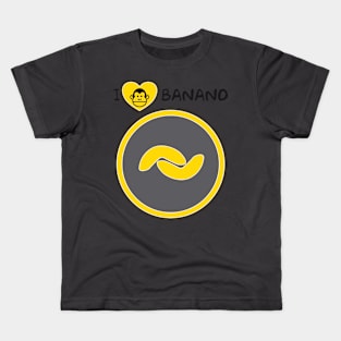 I Love Banano Kids T-Shirt